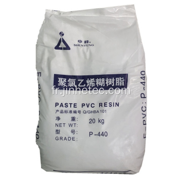 Catégorie d&#39;émulsion de la matière première P440 de résine de pâte de PVC